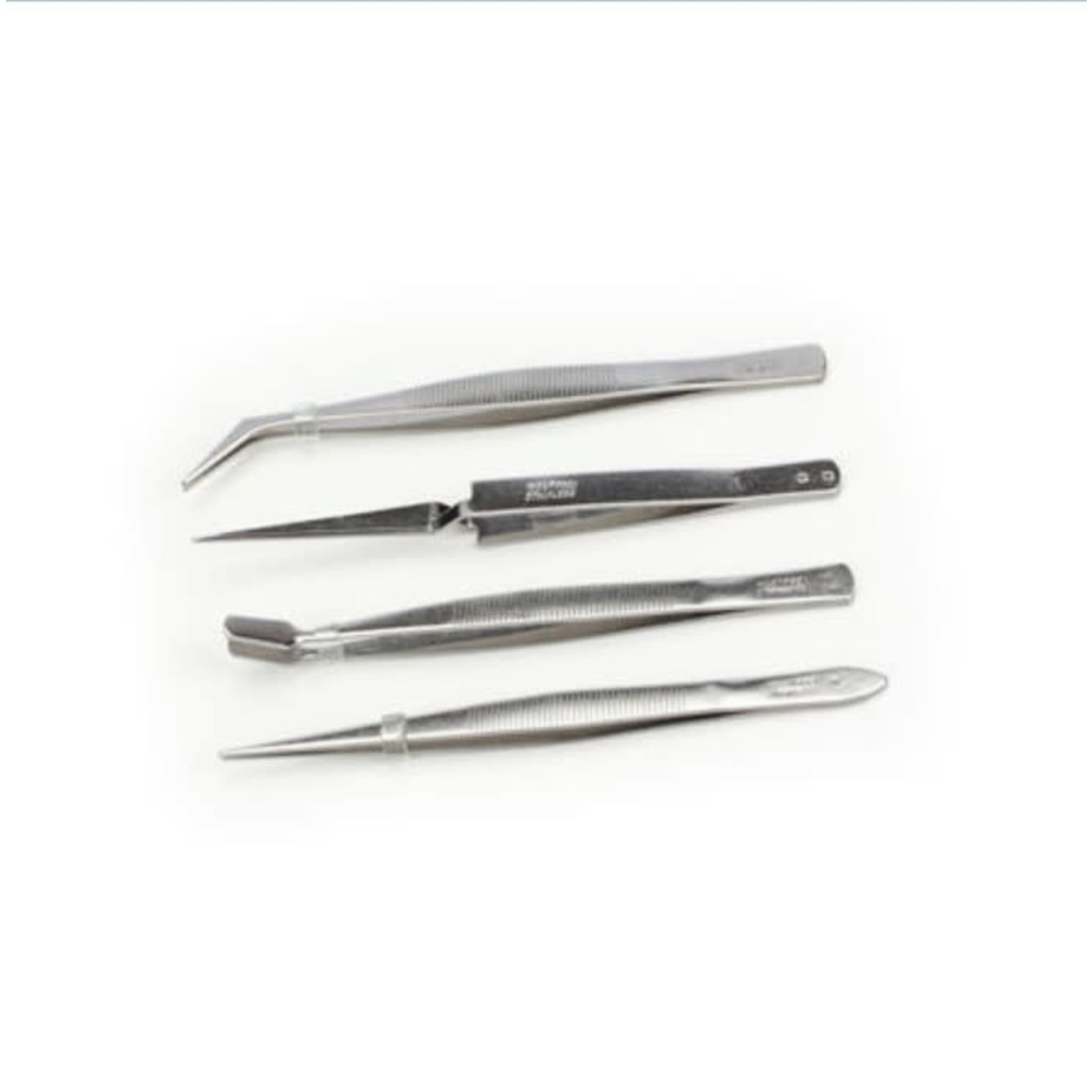 4 Piece Tweezer Set