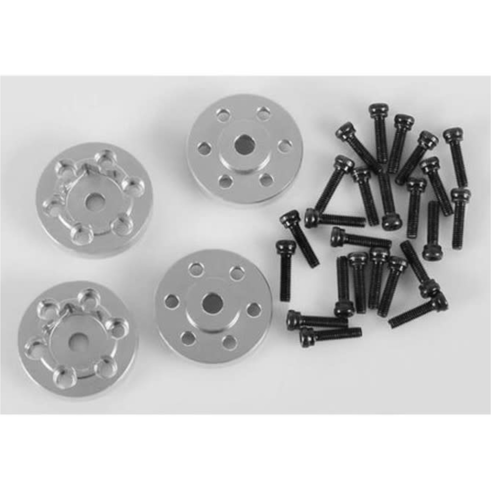 RC4WD 1.9 OEM Steel Stock Beadlock Wheel Hexes, CNC Alum (4)