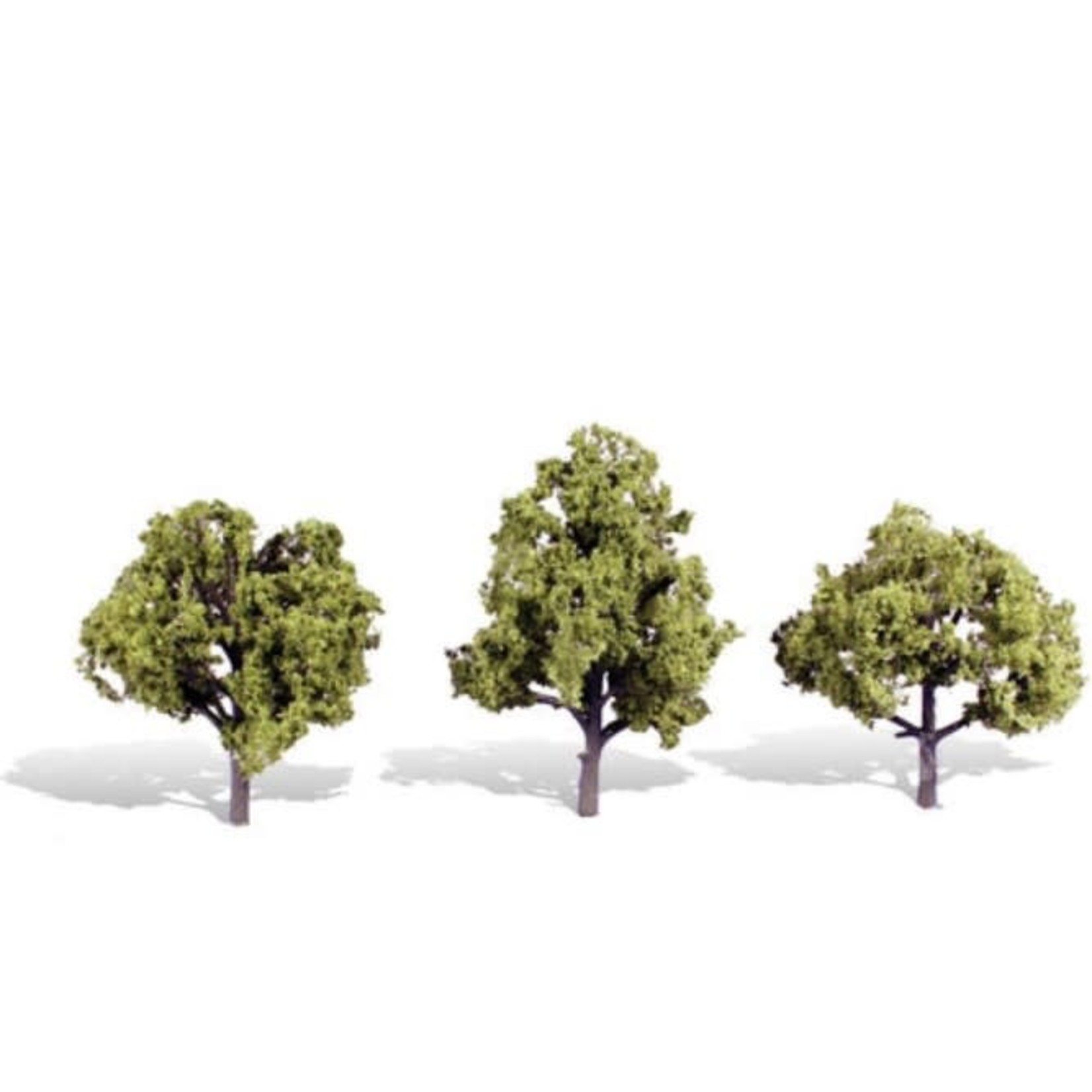 Woodland Scenics Early Light Trees 4-5" (3)