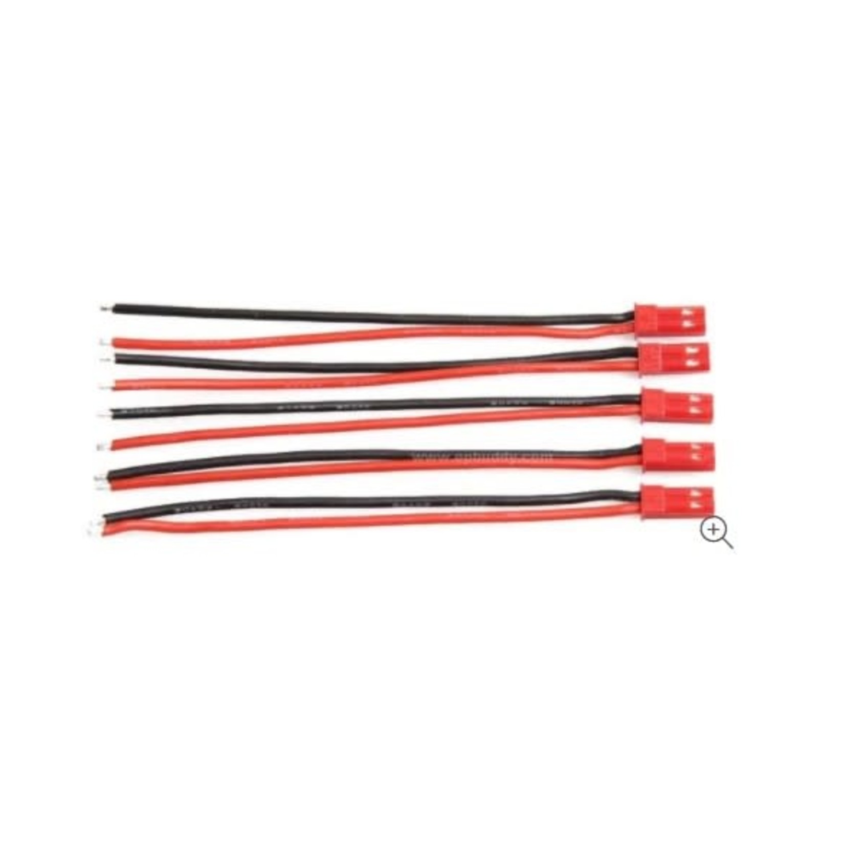 2U Hobby JST Pigtail Female Connectors for Battery 5 Pieces