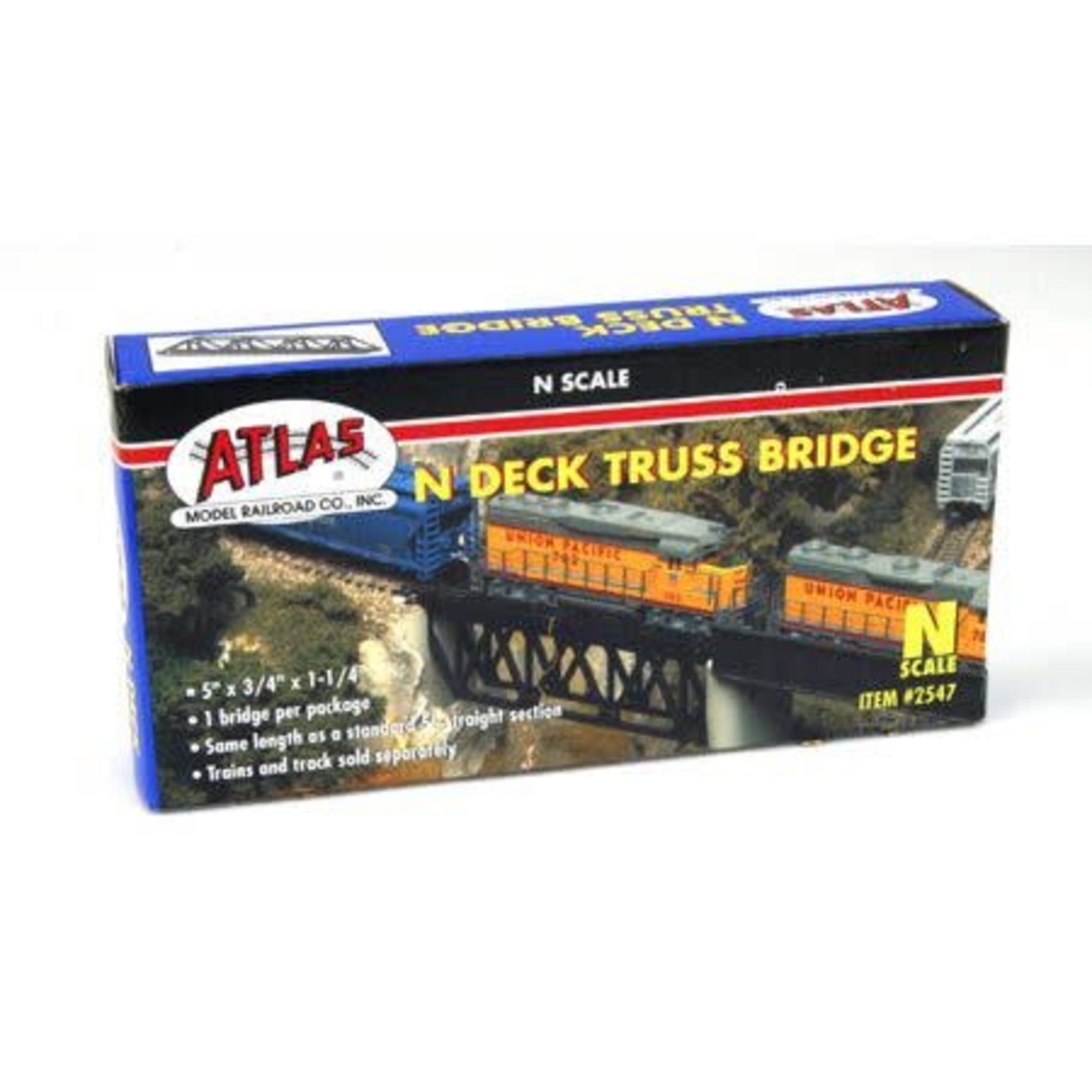 Atlas N Code 80 Deck Truss Bridge