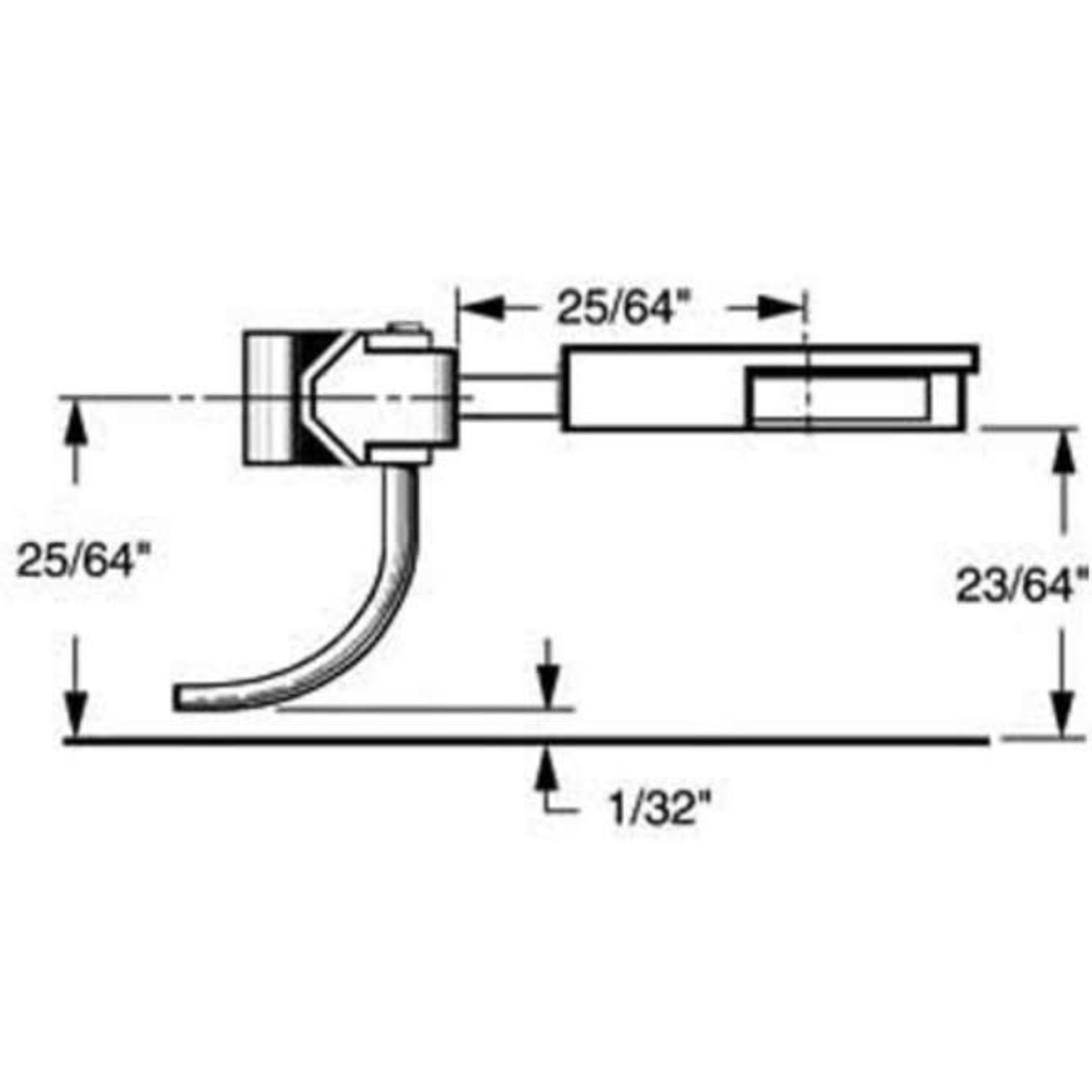 Kadee #26 CPLR LONG CENTER HO 2PR PLASTIC