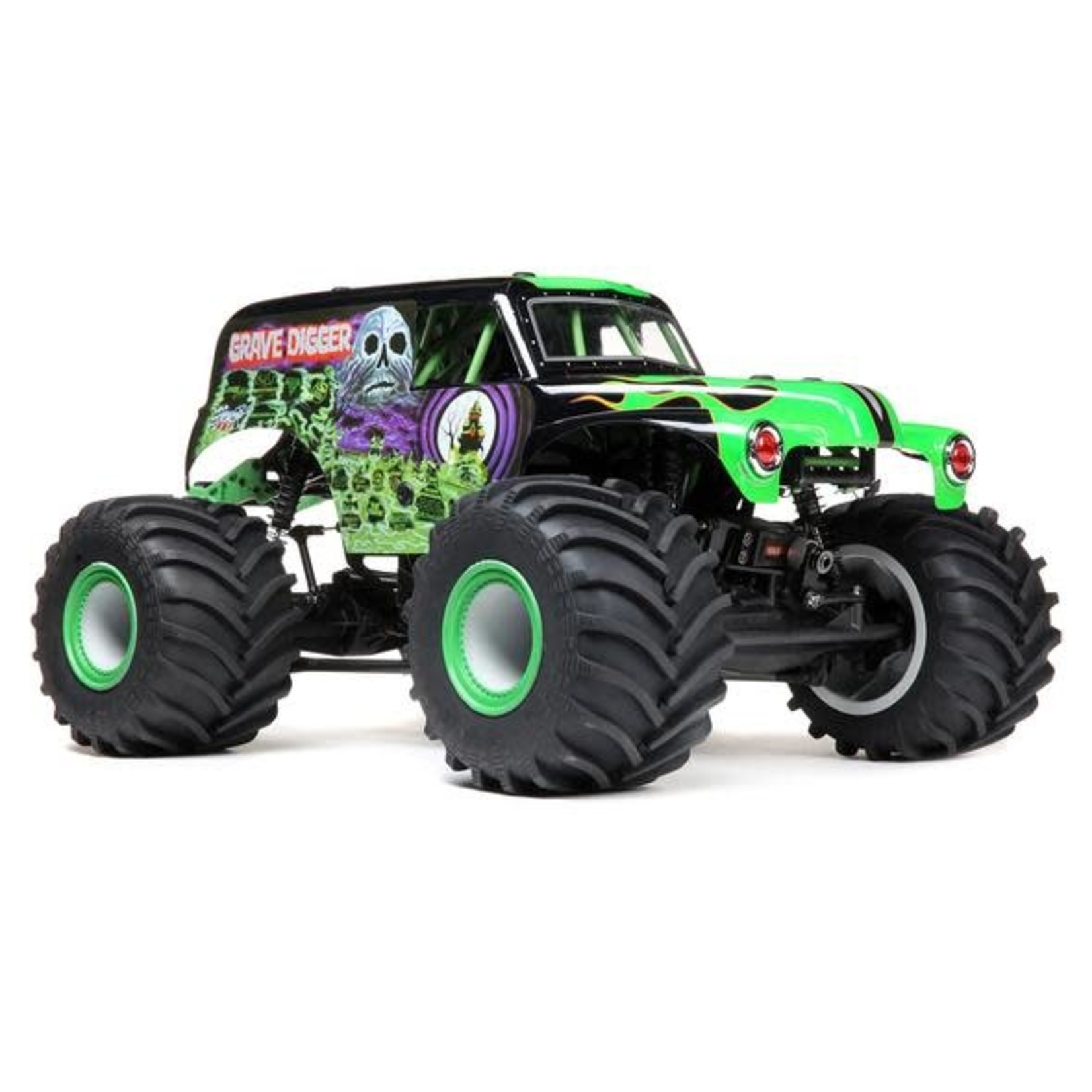 Team Losi LMT: 4wd Solid Axle Monster Truck, Grave Digger: RTR