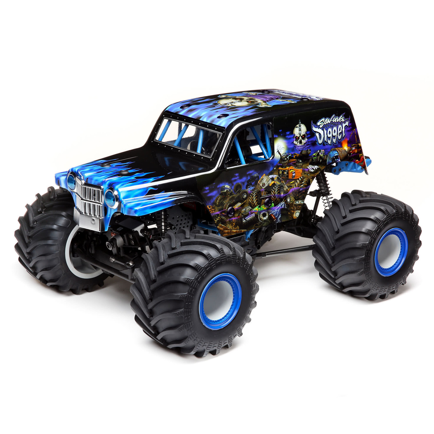 Team Losi LMT: 4wd Solid Axle Monster Truck, SonUvaDigger: RTR