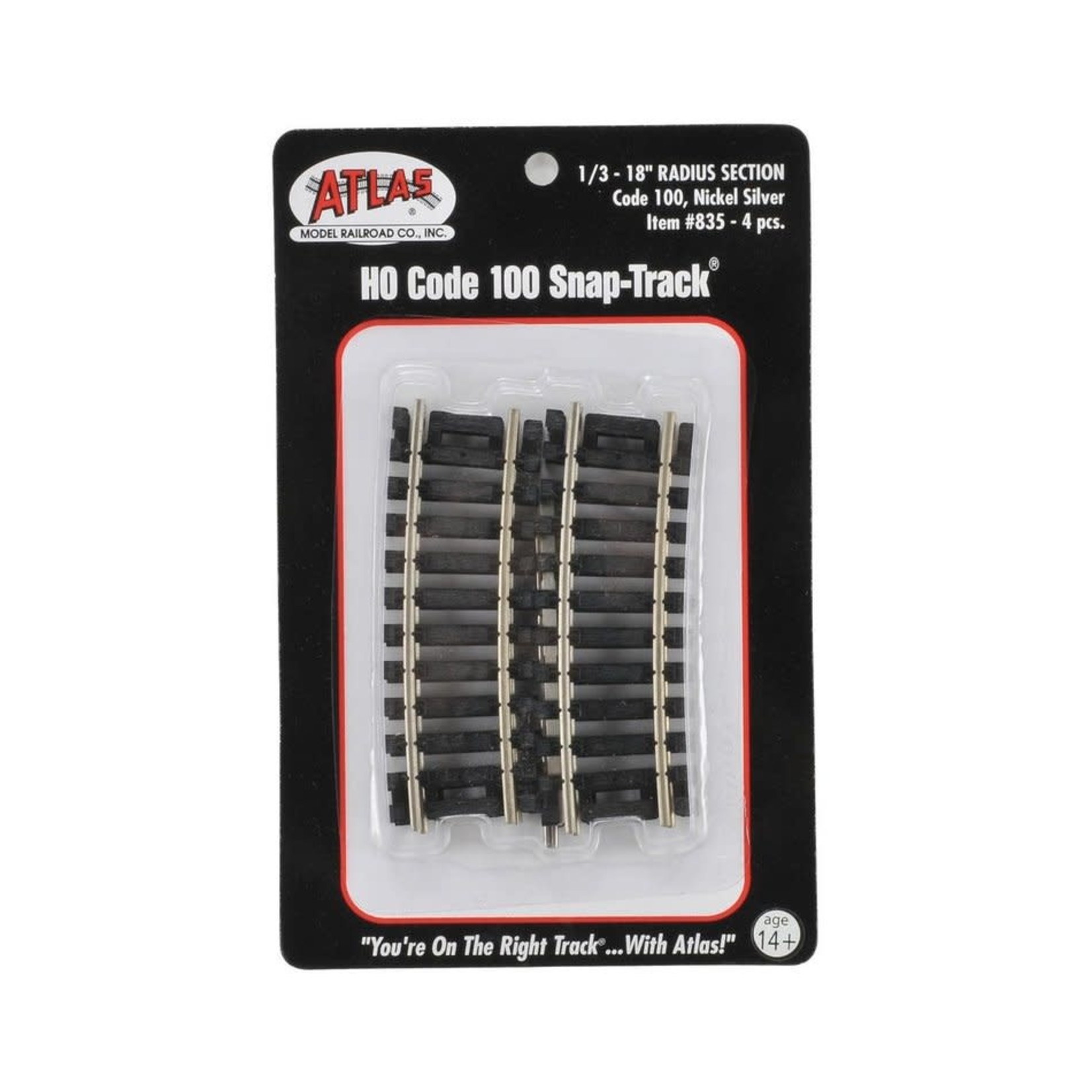 Atlas CODE 100 18'' RADIUS 1/3 4 HO