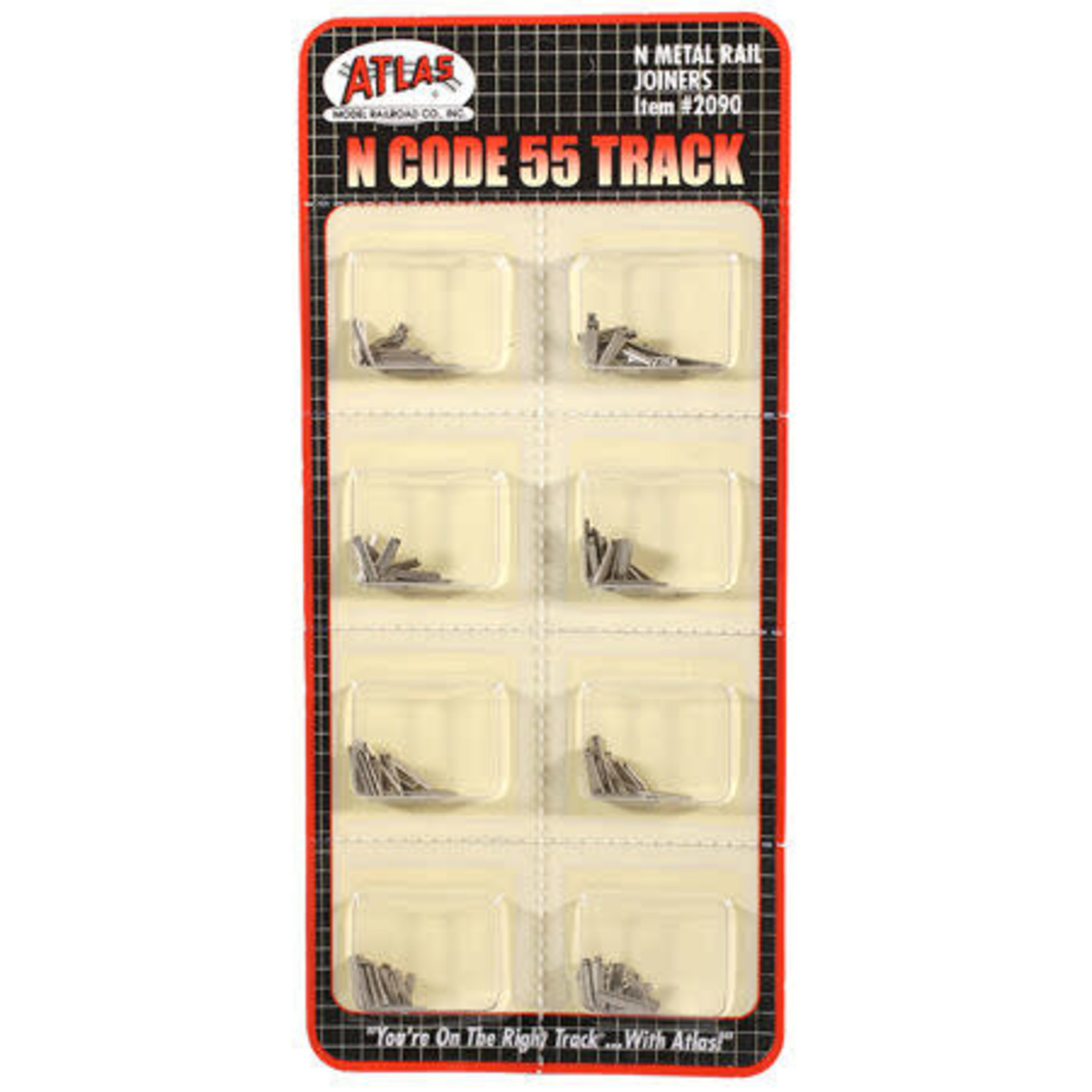 Atlas N Code 55 Rail Joiners (24)