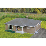 Walthers Cornerstone N Brick Ranch House Kit