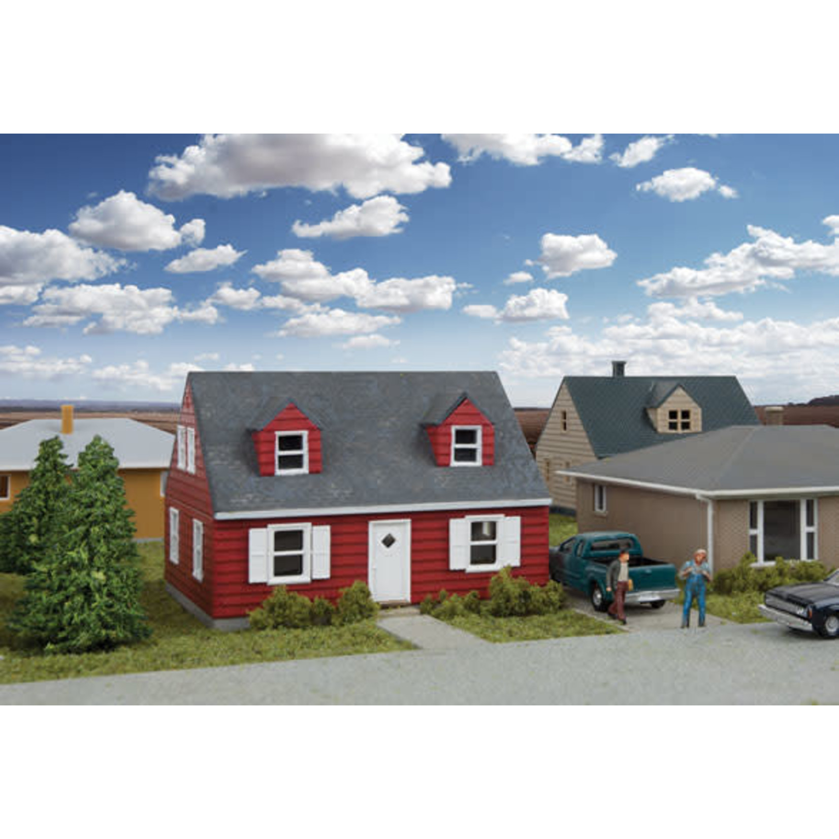 Walthers Cornerstone N Cape Cod House Kit