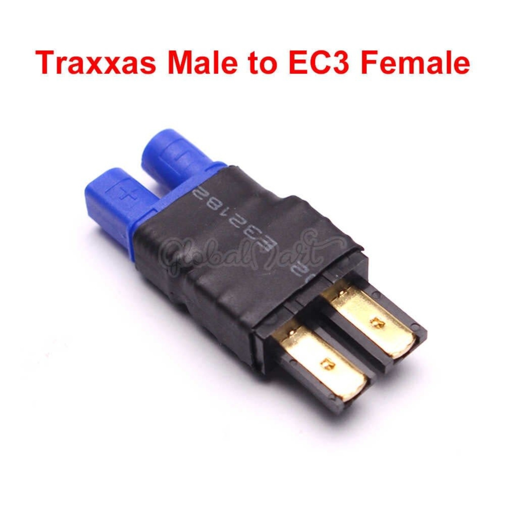 Traxxas Male to EC3 Female adapter Paris Junction Hobbies