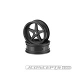 J Concepts 2.2 Starfish DR10 Street Eliminator 12mm hex front wheel black (2)