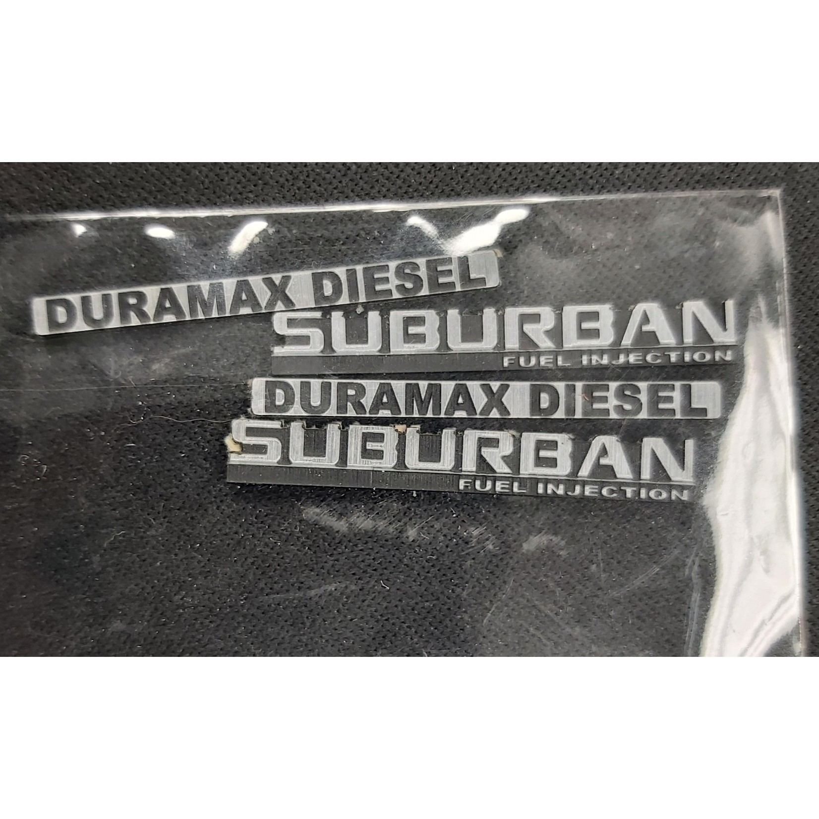 True North RC 1/10 Scale Car Badges - Suburban Duramax Diesel