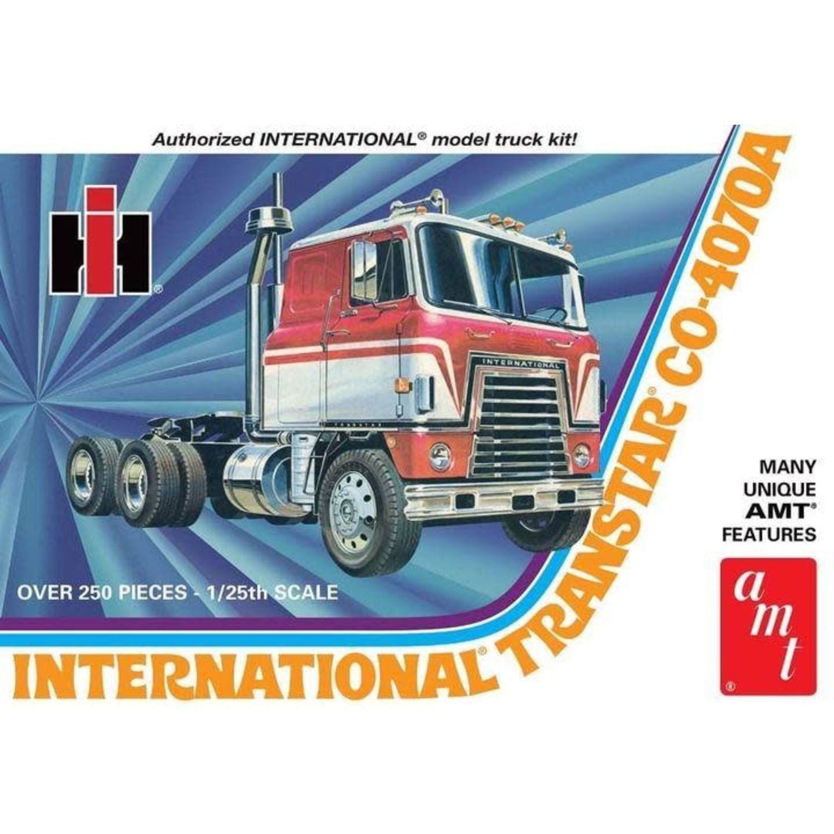 AMT 1/25 International Transtar Co-4070A Semi Tractor Kit