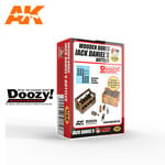 Doozy 1/24 Wooden Boxes W/ Jack Daniel'S Bottles Kit
