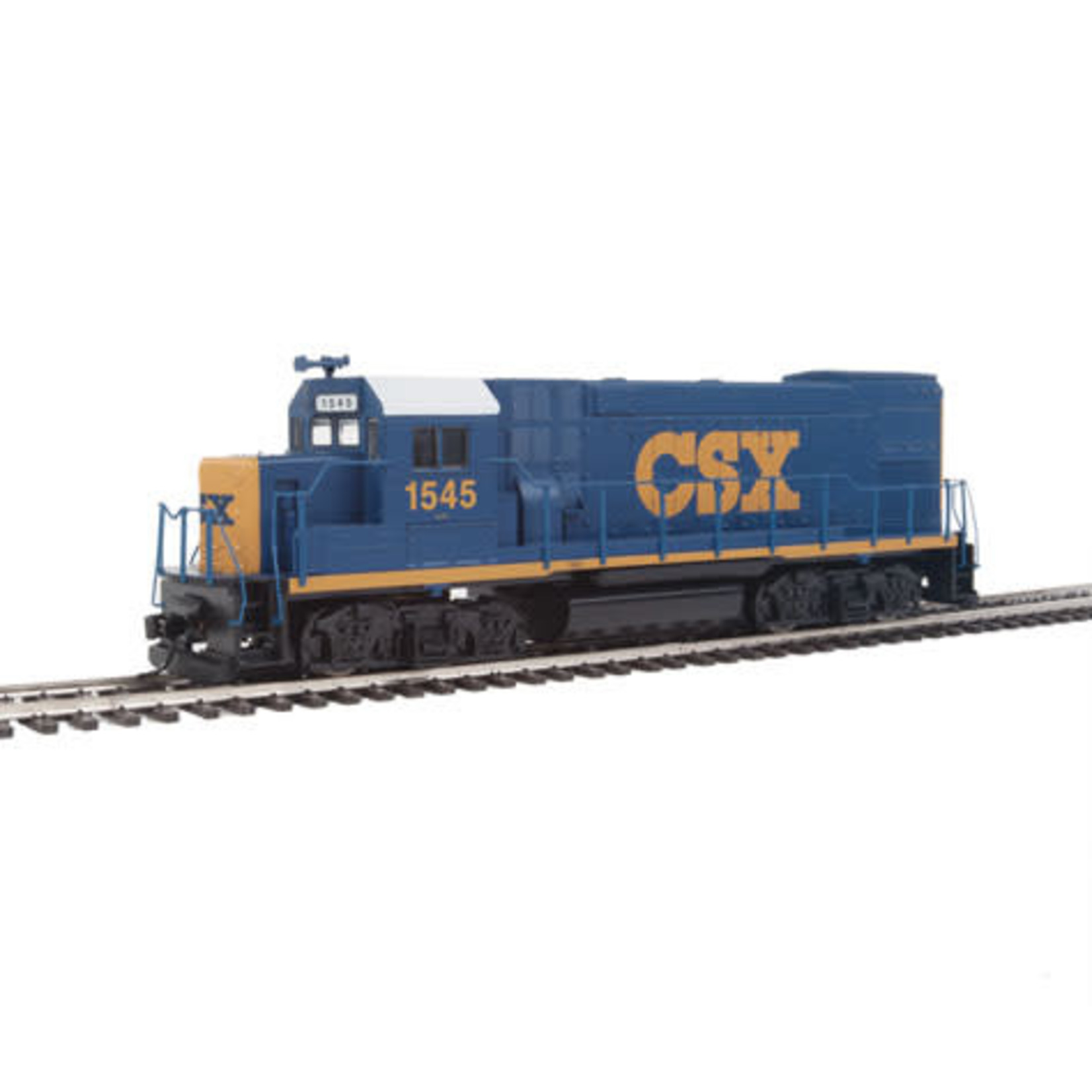 Walthers Trainline HO EMD GP15-1 - Standard DC -- CSX Transportation (YN3; blue, yellow, white)