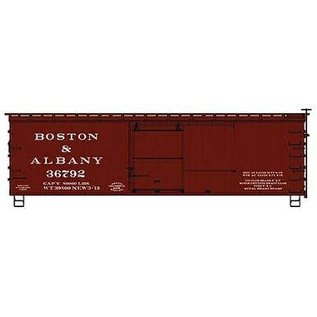 Classic Metalworks HO 36'  Boxcar, Fishbelly - Kit  B&A