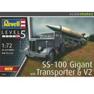 Revell Germany 1/72 Gigant With Transporter & V2 Rocket Kit