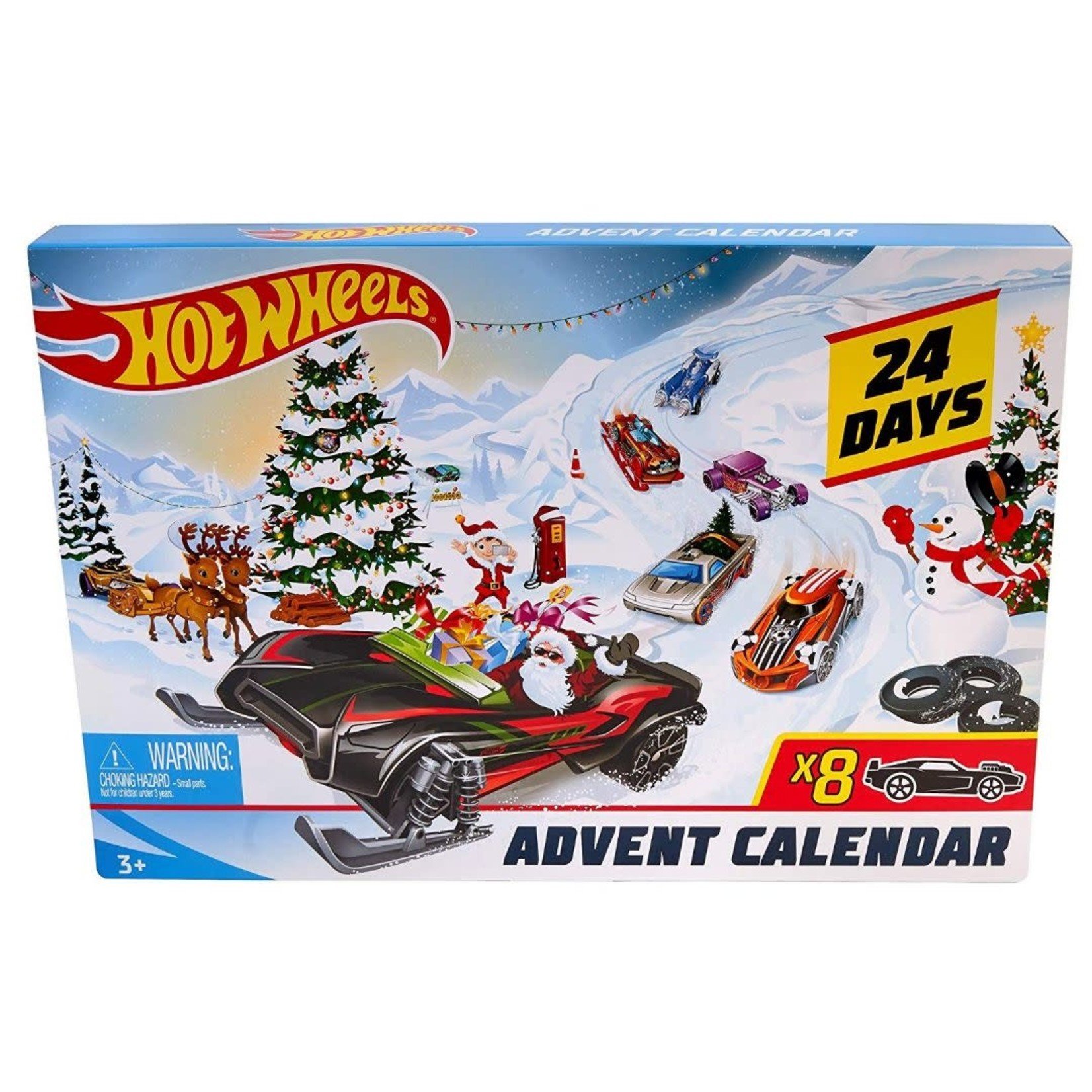 calendar advent hot wheels