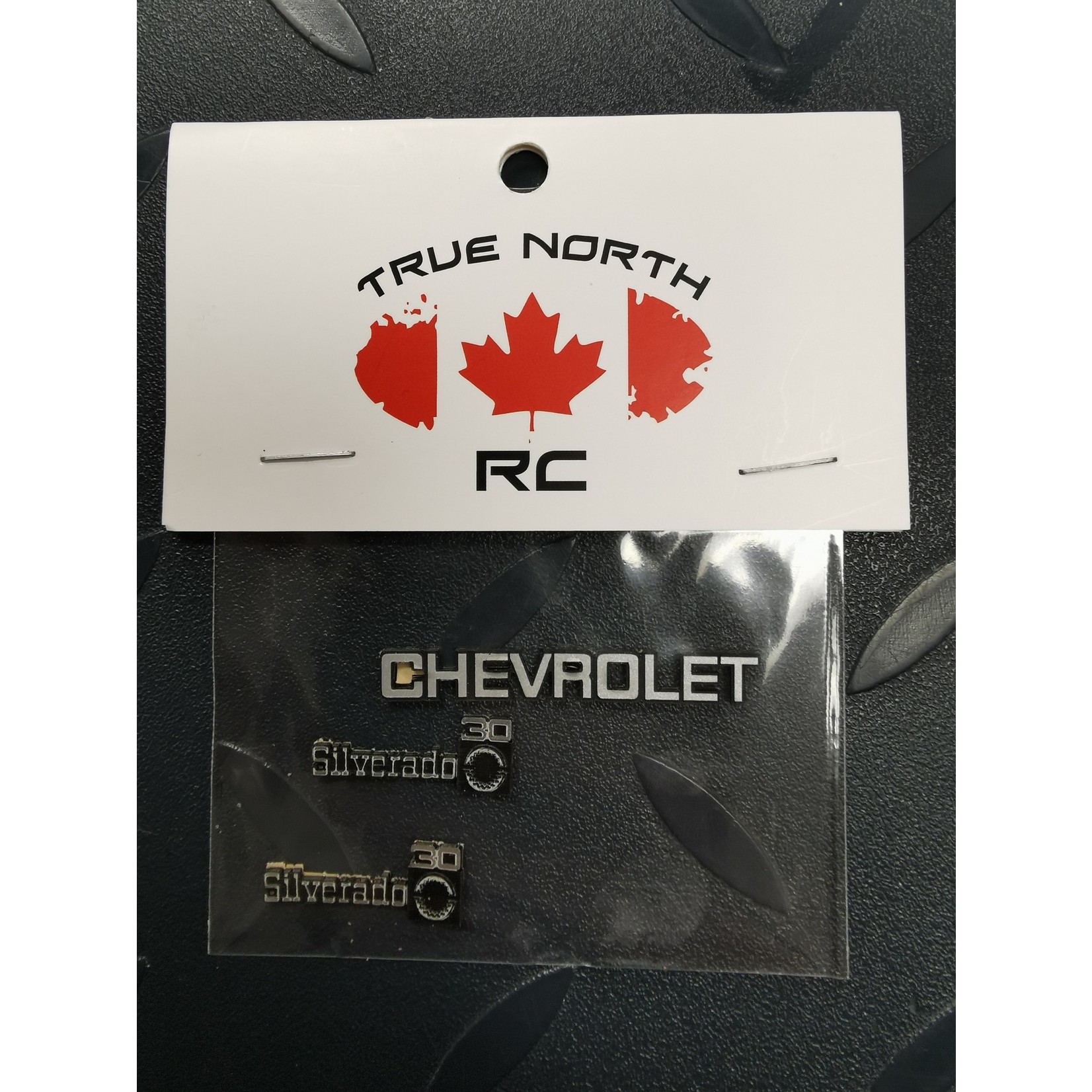 True North RC 1/10 Scale Car Badges - Chev Silverado 30