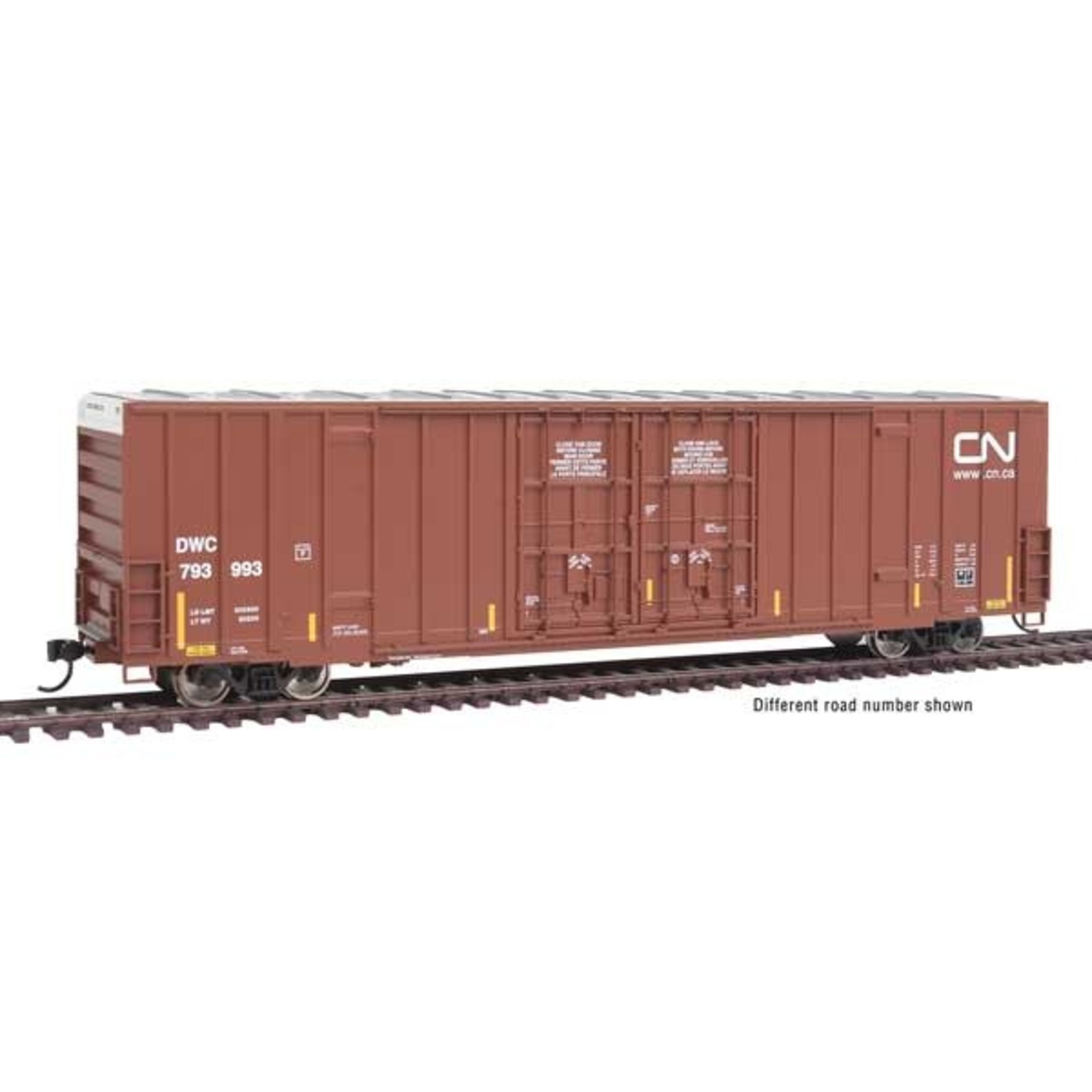 Walthers Mainline 60' High Cube Box Car Plate F CN HO