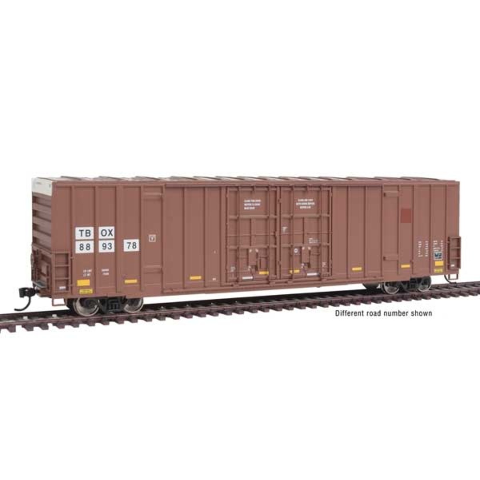 Walthers Mainline 60' High Cube Box Car Plate F TTX HO