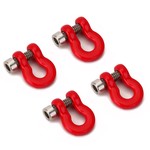 Paris Junction Hobbies 1/24 Tow Shackles For Crawlers Red SCX24 (4)