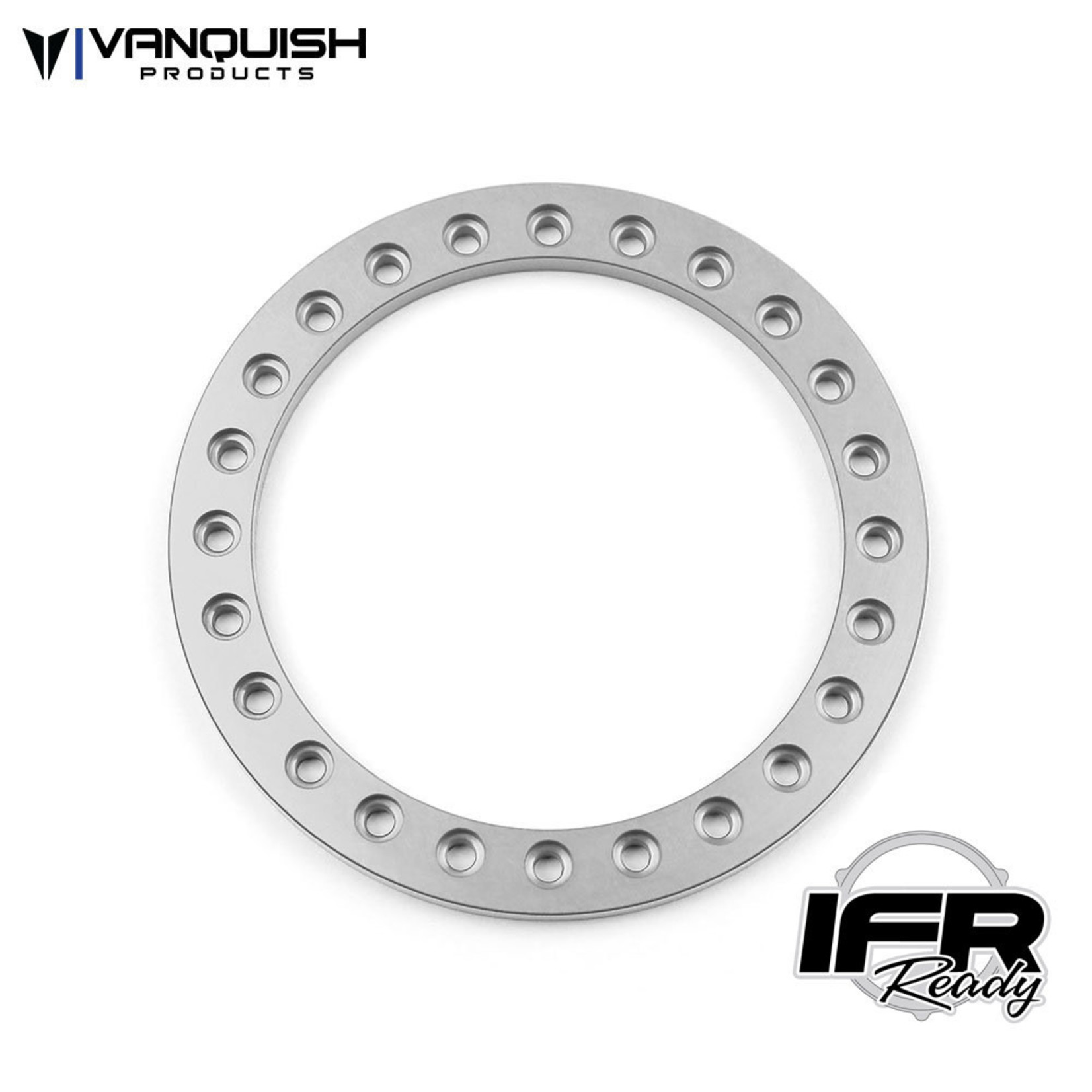 Vanquish RC 1.9 IFR Original Beadlock Ring Clear Anodized (1)