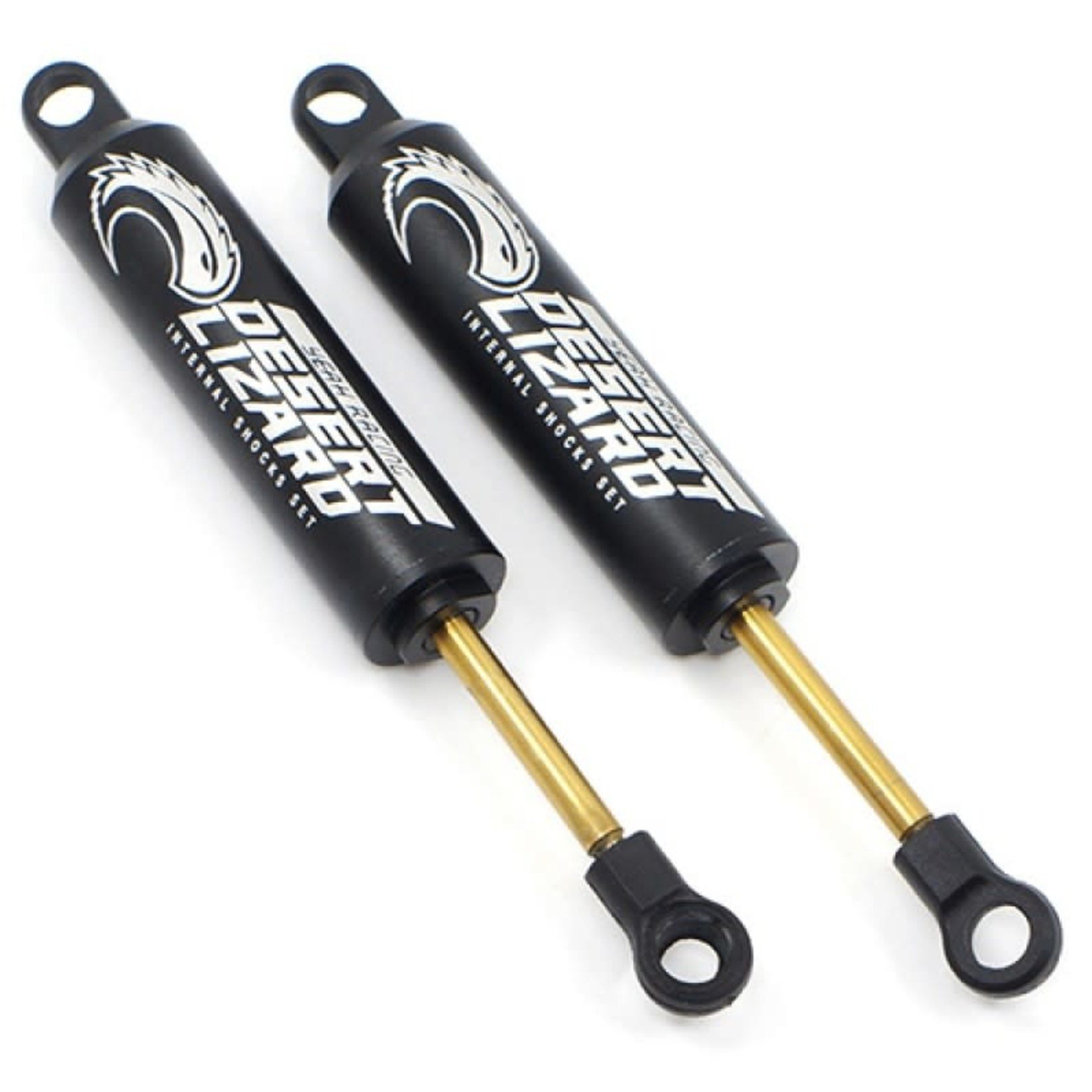 Yeah Racing 100mm Desert Lizard Two Stage Internal Spring Shock (2) (Black)