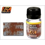 AK Interactive Heavy Chipping Effects Acrylic Fluid