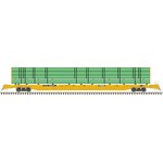Atlas HO F89J 89' Flatcar PTTX ConspicuityStripes 602491