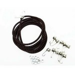 Hot Racing 1/10 Scale Bungee Cord Kit - Black Red