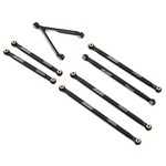 Samix SCX24 Jeep Gladiator Aluminum Link Set (7) (153.7mm) - Clearance