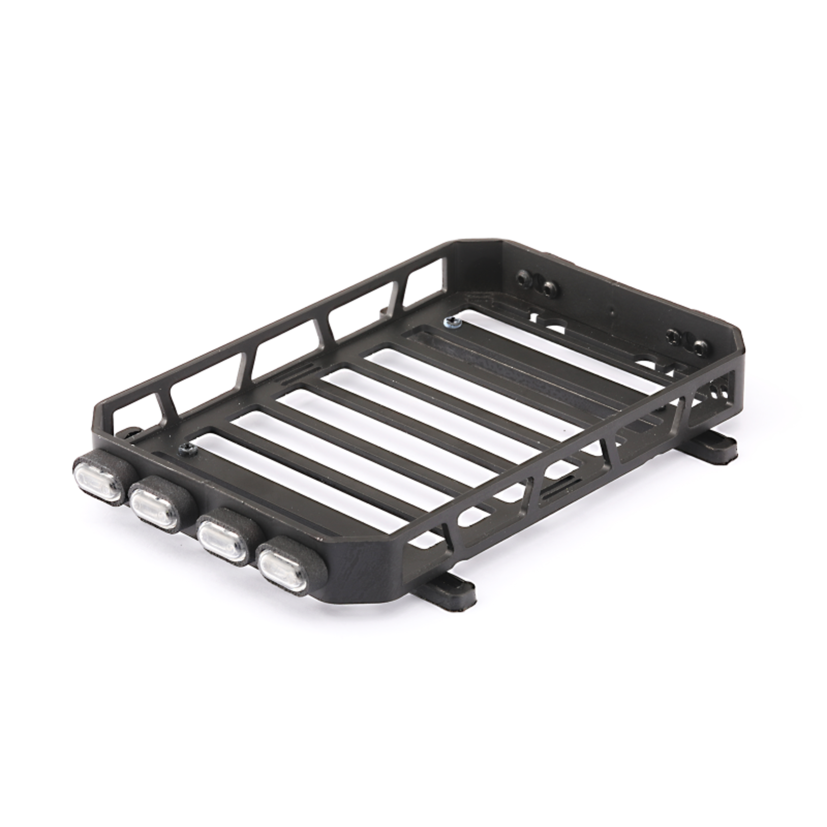 Hobby Details 1/24 Aluminum Roof Luggage Rack with Lights SCX24