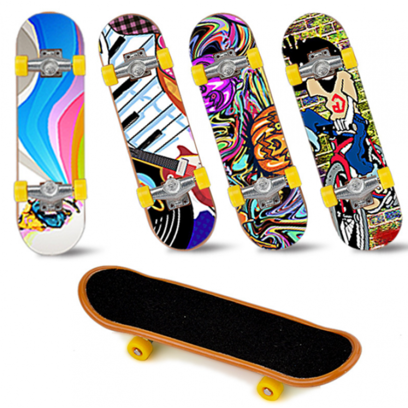 Hobby Details 1/10 Skateboard Detail (1) Various Paint Schemes