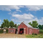 Walthers Cornerstone HO Chicken Coop & Farm Buildings Kit