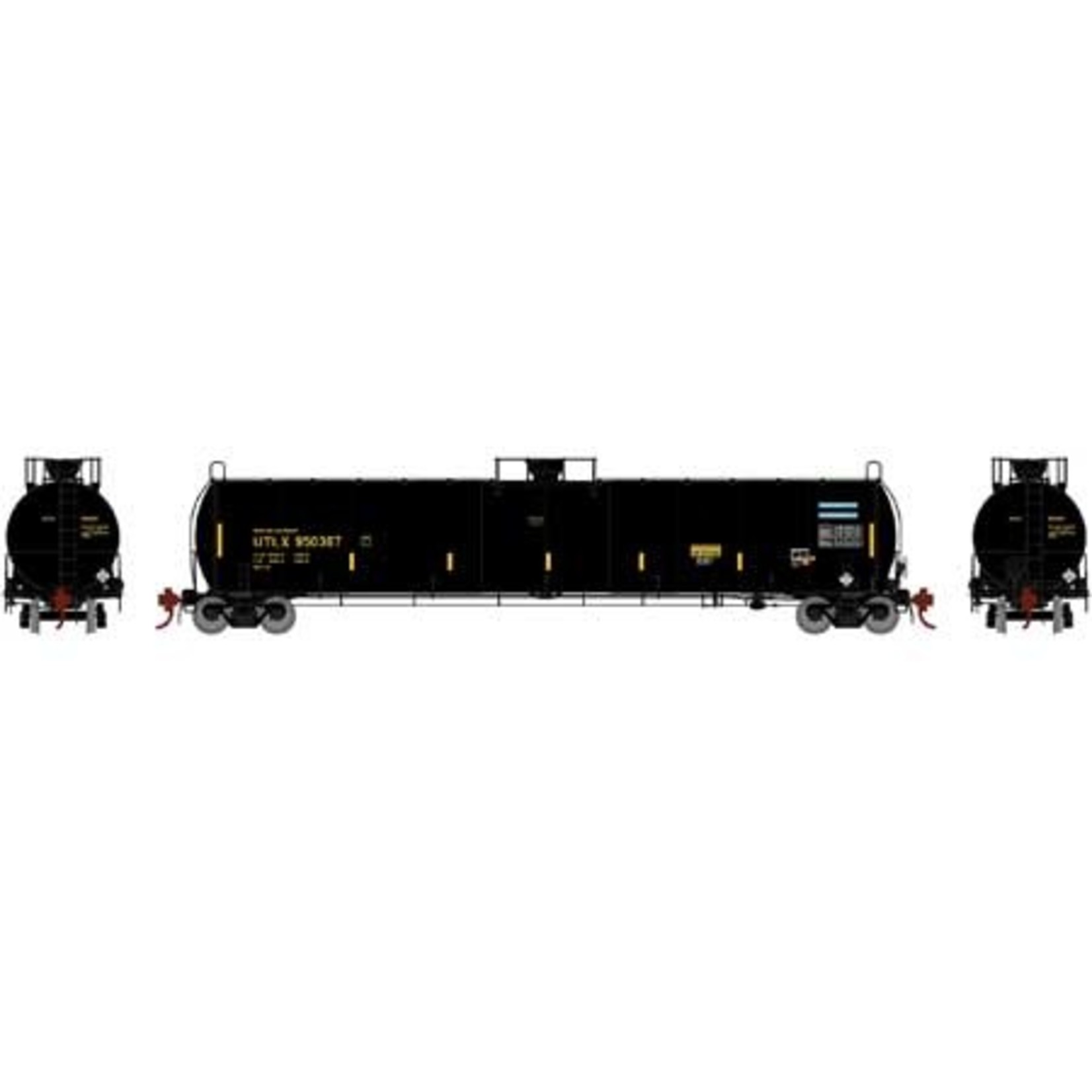 Athearn Genesis HO 33,900-Gallon LPG Tank/Flat, UTLX #910477