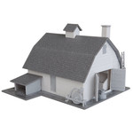 Walthers Trainline Old Country Barn Kit  HO
