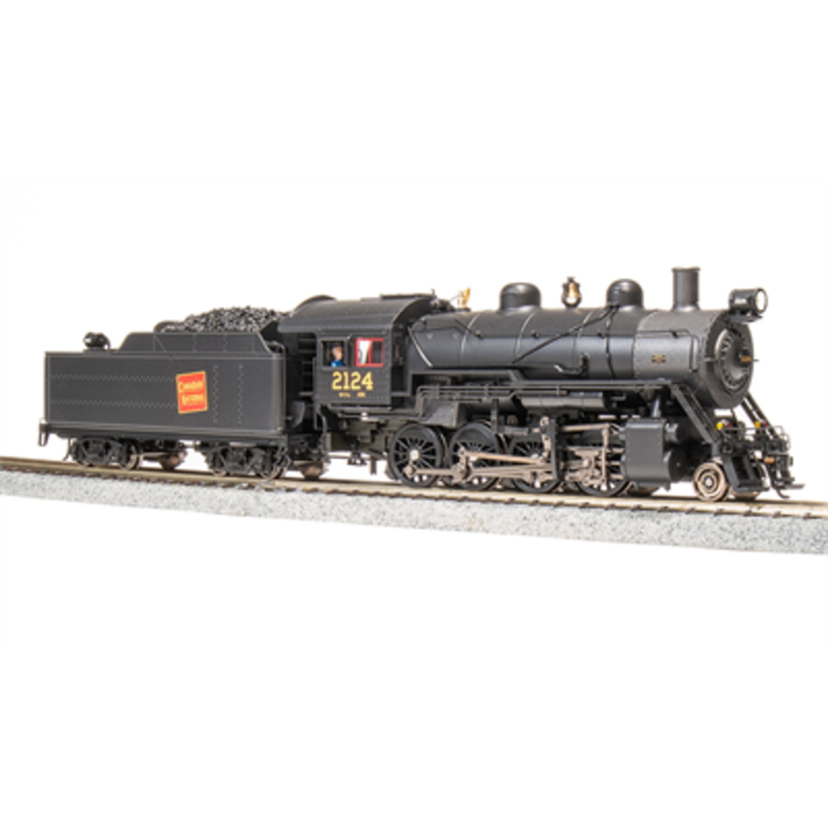 Broadway Limited HO Loco, 2-8-0 Consolidation, Prgn4, CN 2124 - Clearance
