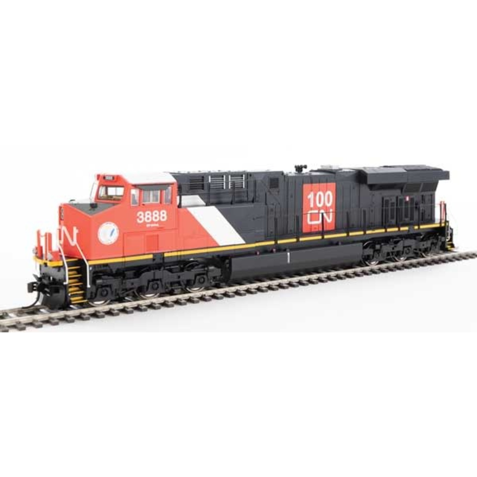 Walthers Mainline HO GE ES44AC Evolution Series GEVO - ESU Sound & DCC -- CN #3888 100th Ann. & Indig,