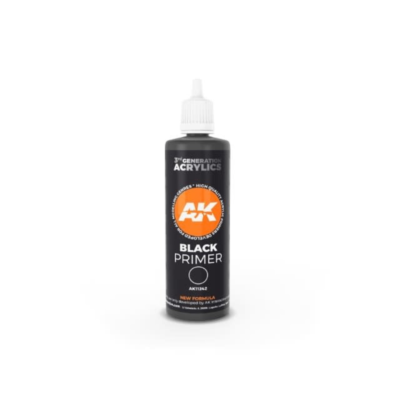 AK Interactive 3G Black Primer 100ml
