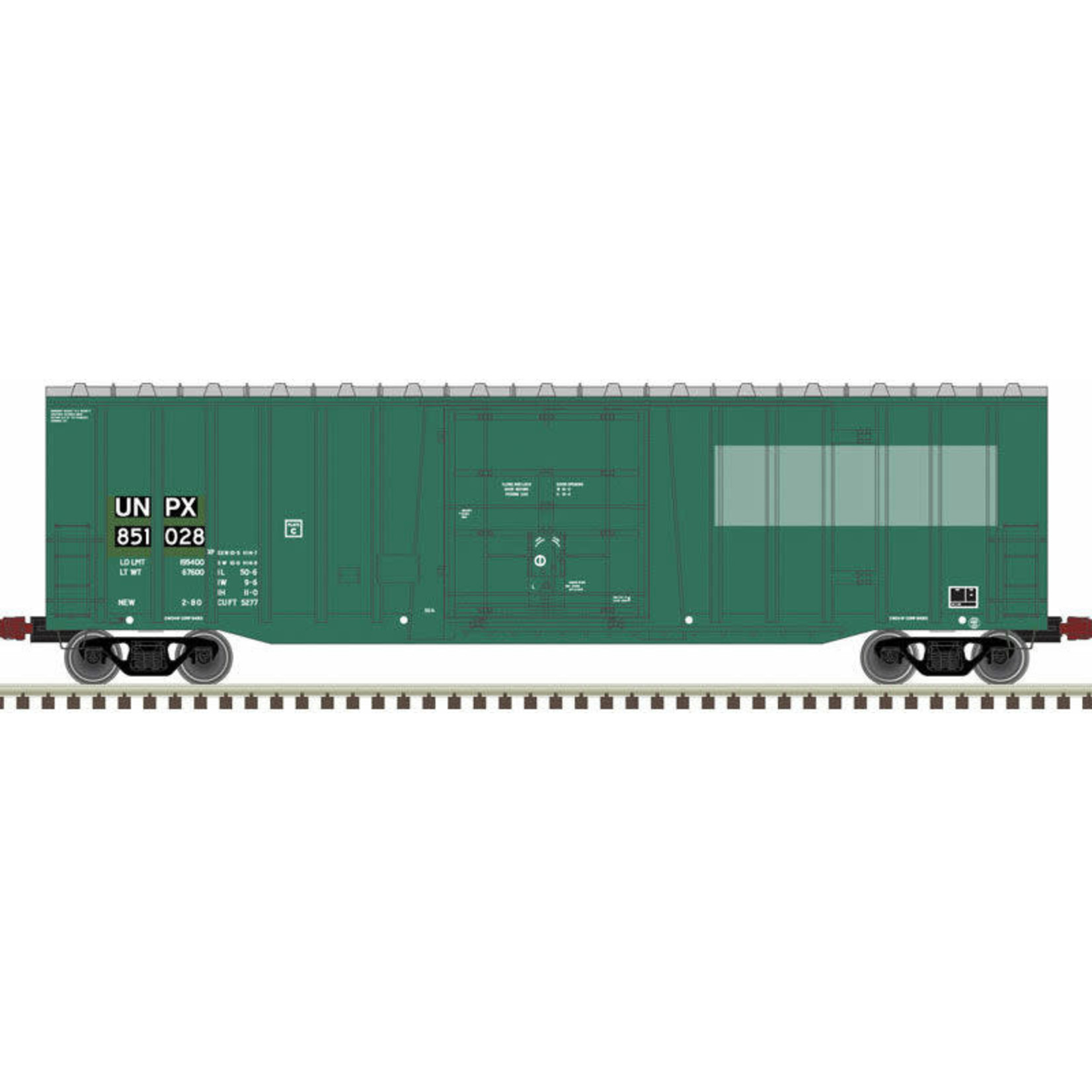 Atlas HO NSC 5277 50' Plug-Door Boxcar  UNPX 851028