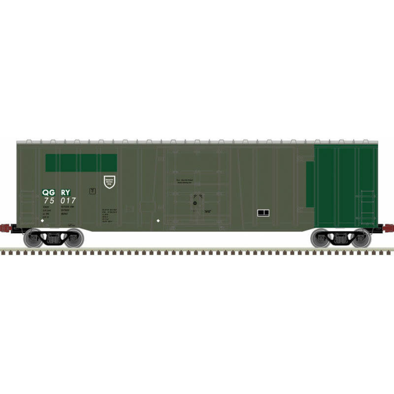 Atlas HO NSC 5277 50' Plug-Door Boxcar  QG 75106
