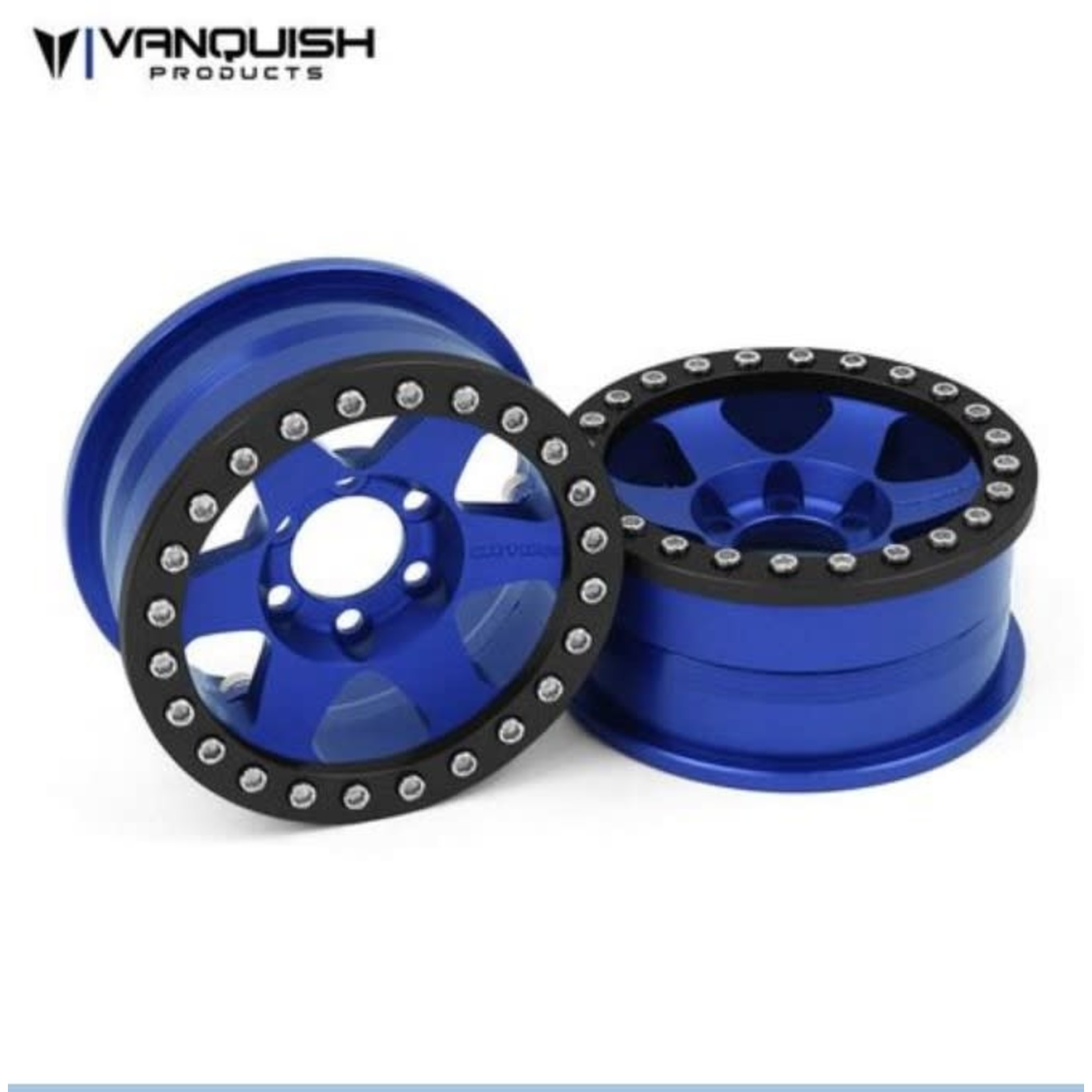Vanquish RC 1.9 Method Race Wheel 310 Blue Anodized (2)