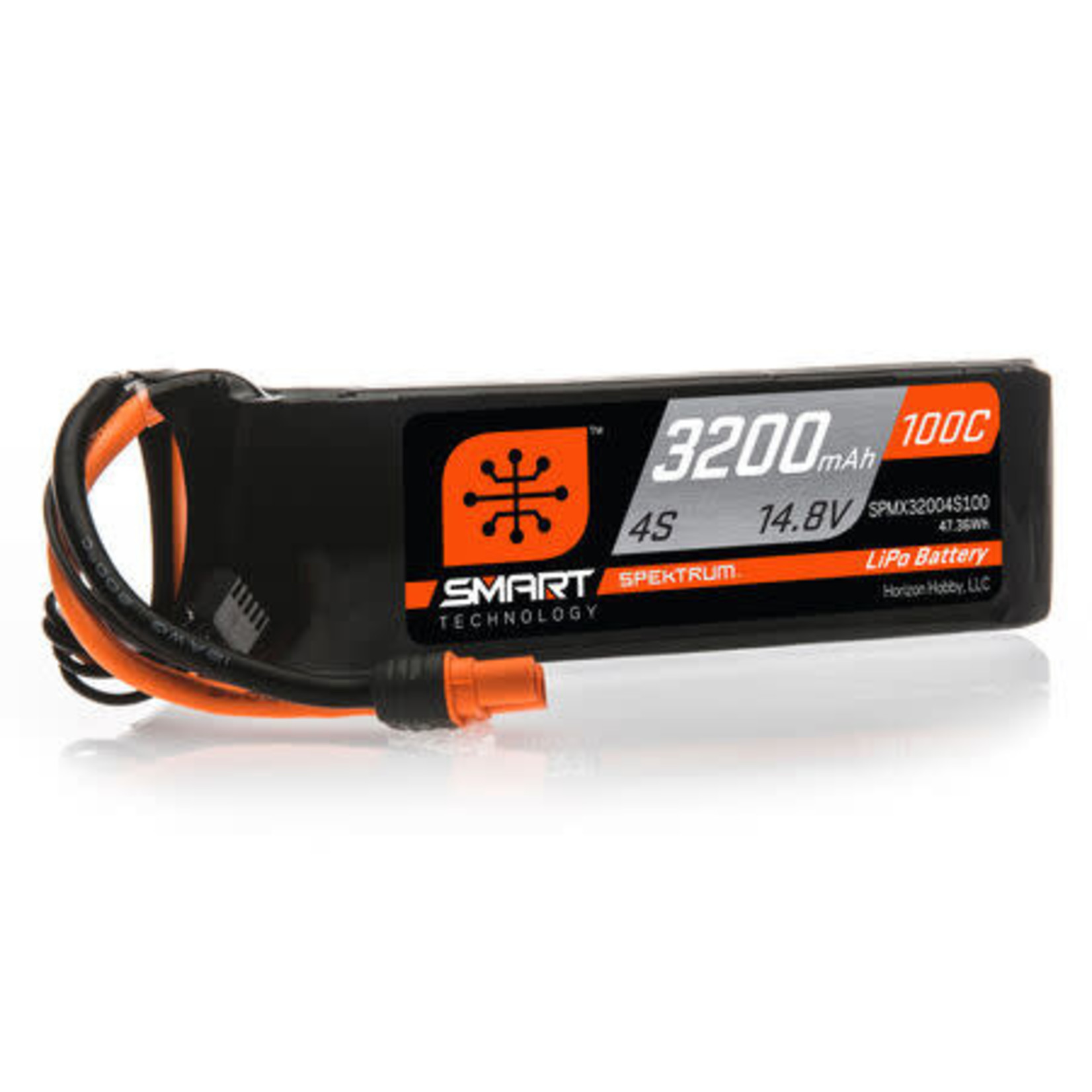 Spektrum 14.8V 3200mAh 4S 100C SMART LIPO IC3