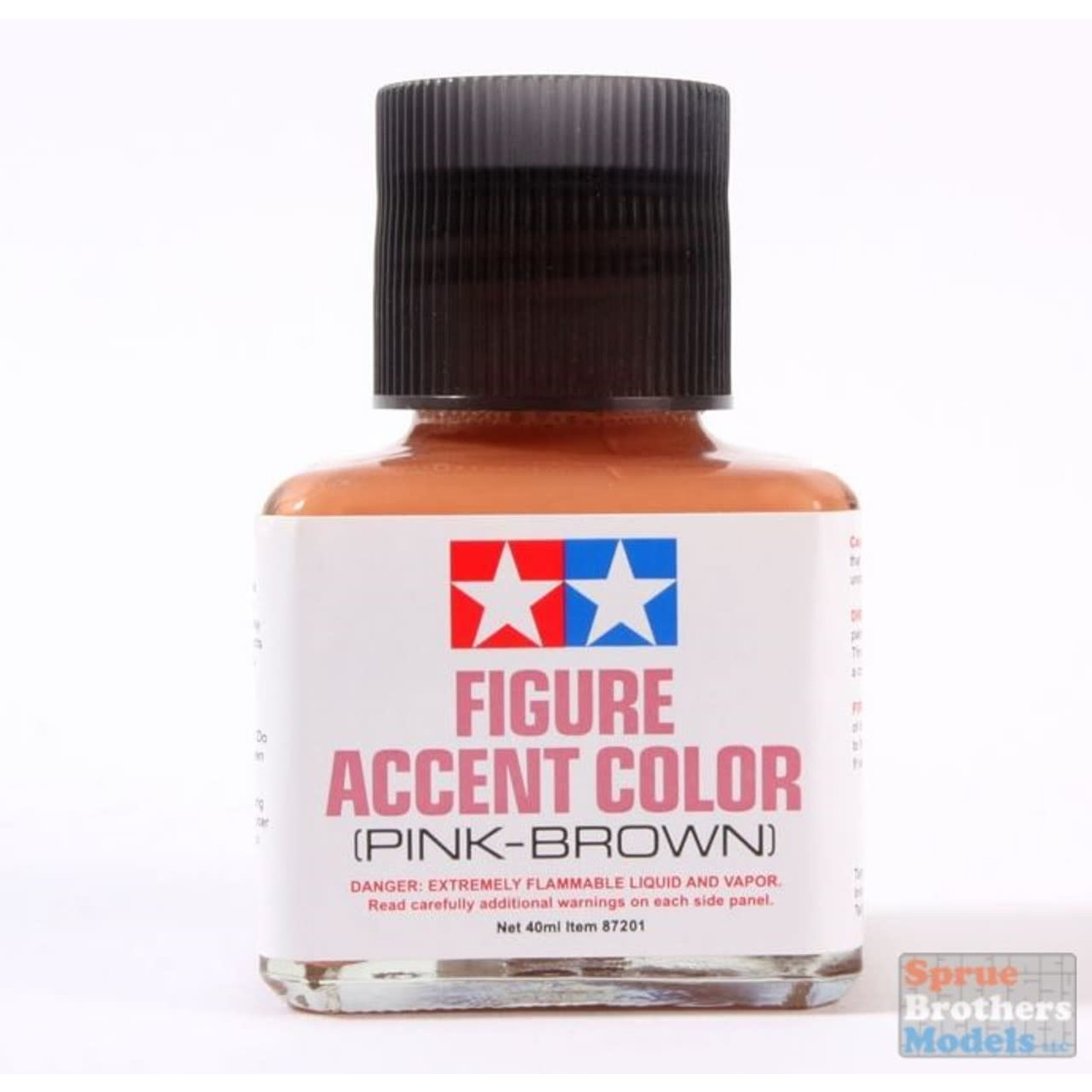 Tamiya Panel Line Accent Color 40ml, Pink Brown