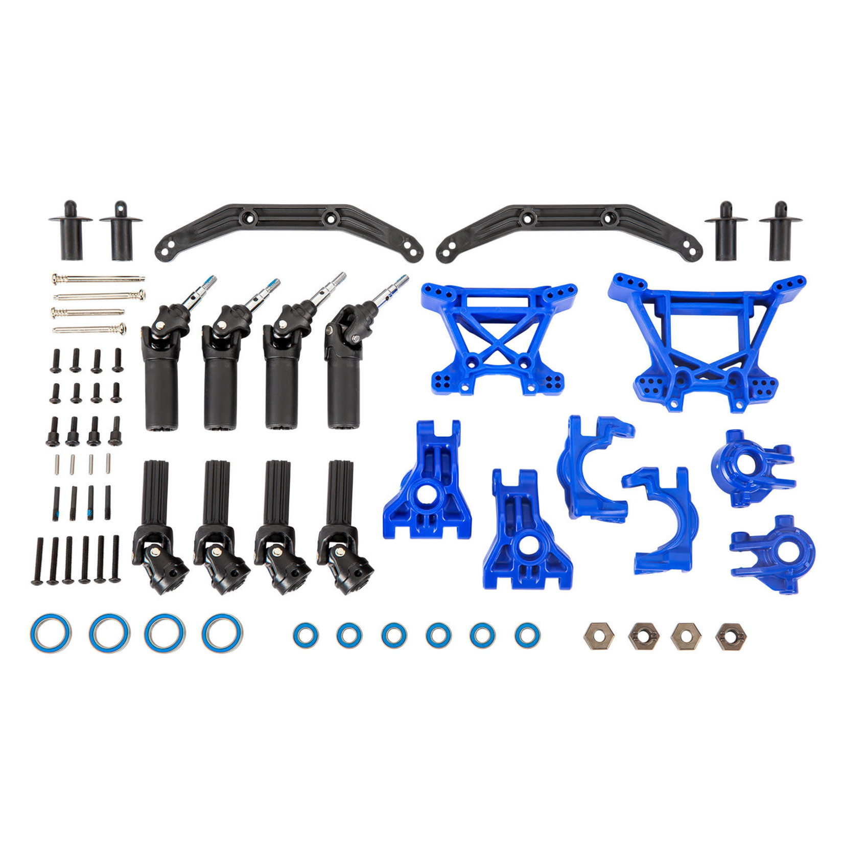 Traxxas Extreme Outer Driveline & Suspension Upgrade Kit, Blue