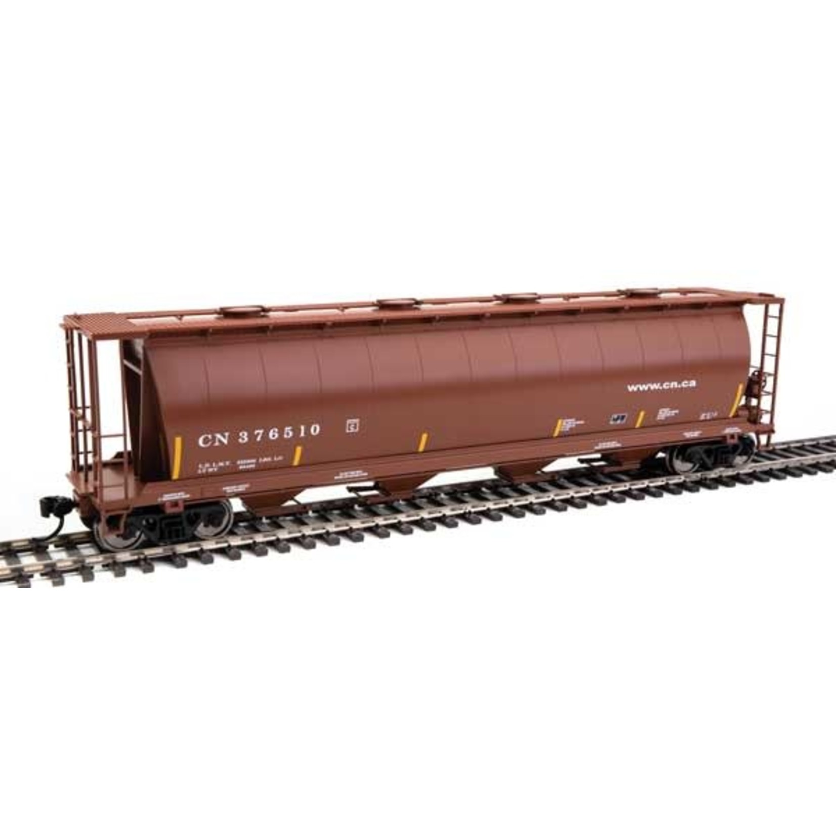 Walthers Mainline HO 59' Cylindrical Hopper CN #376510