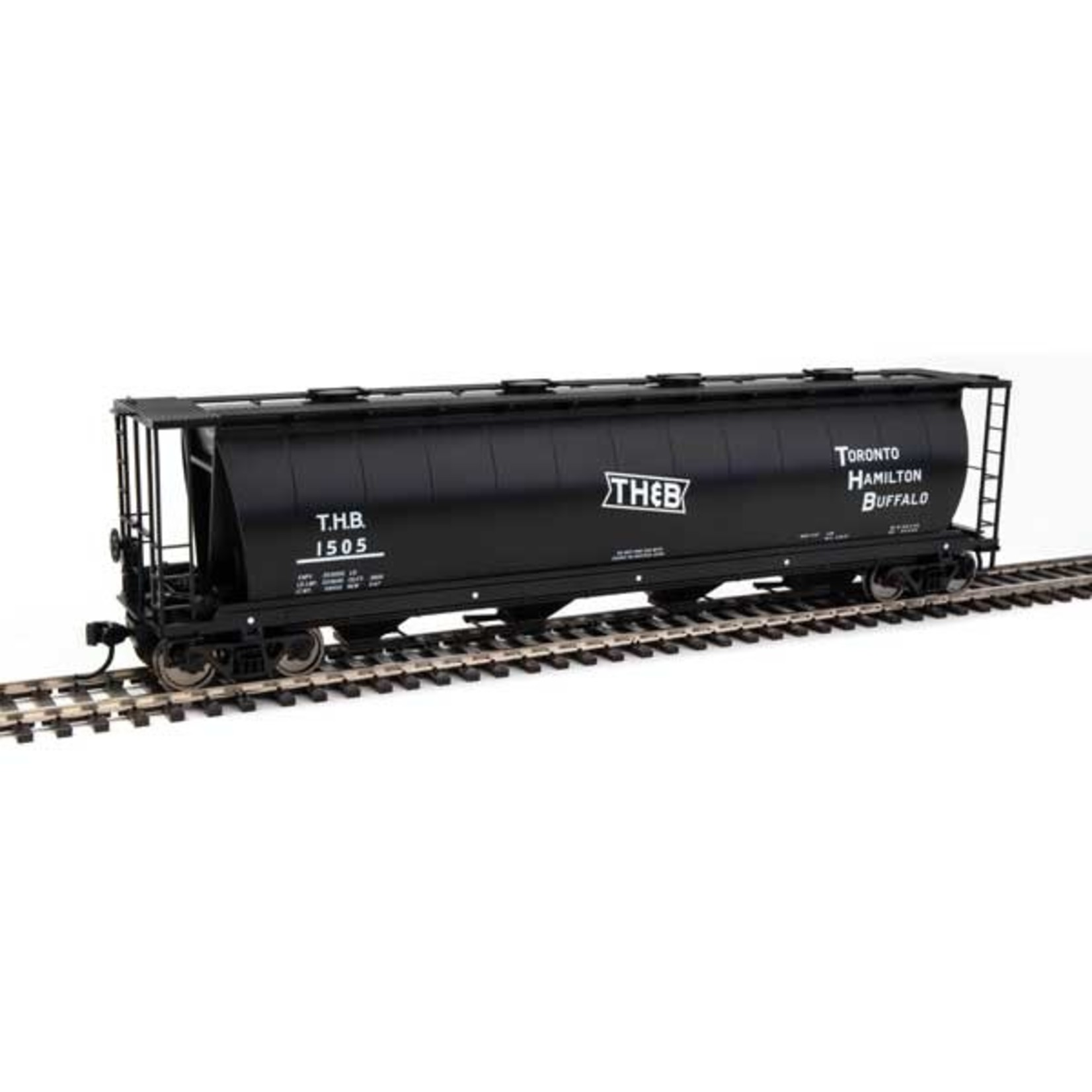 Walthers Mainline HO 59' Cylindrical Hopper TH&B #1538