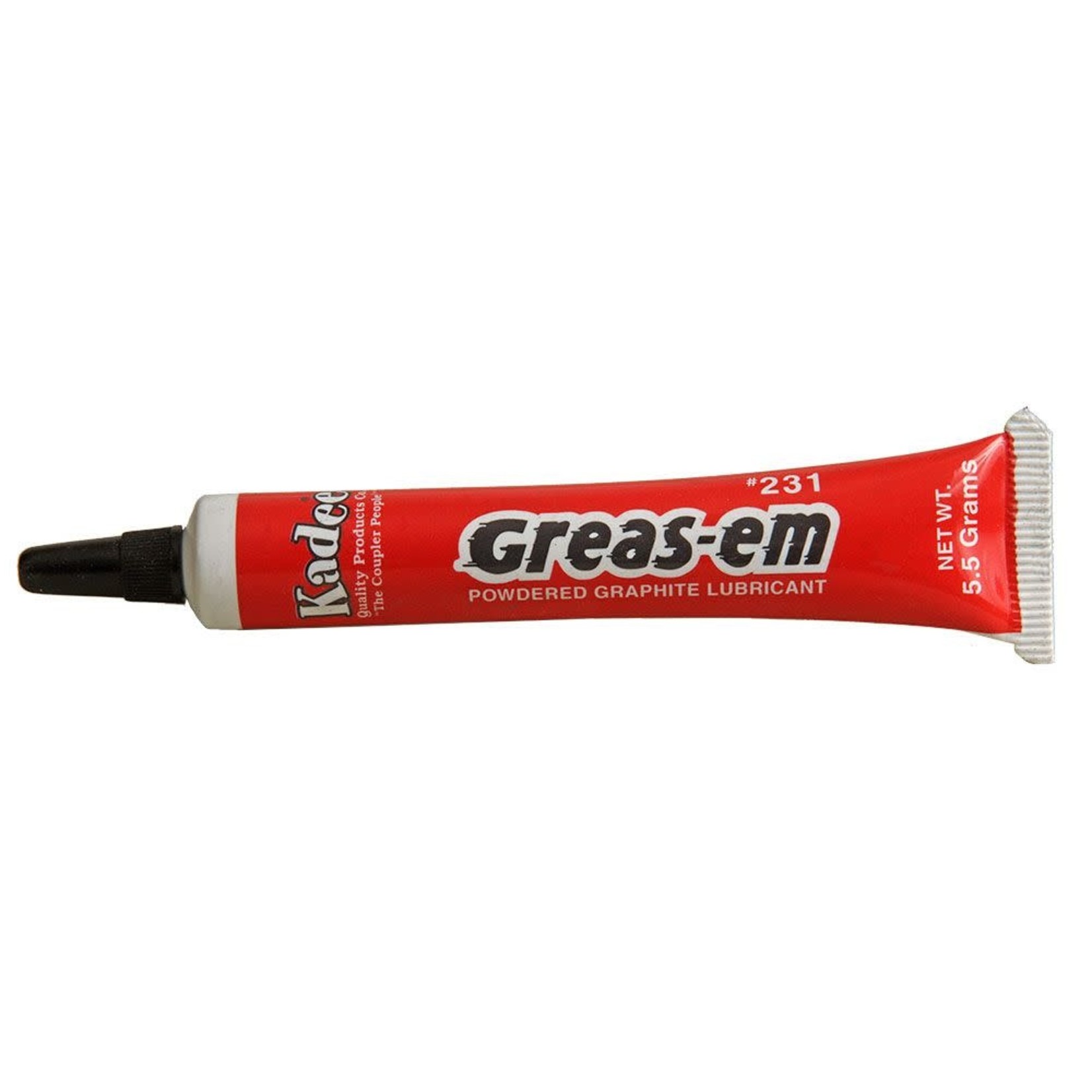 Kadee "Greas-em" Dry Graphite Lubricant, 5.5 Grams