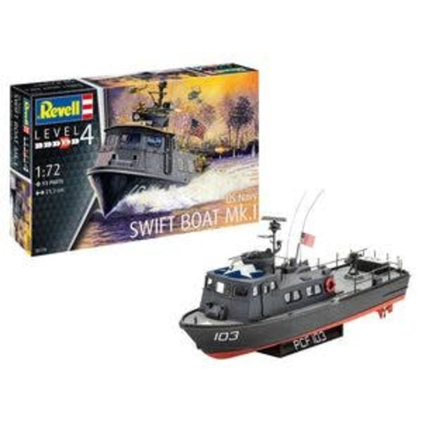 Revell 1/72 Us Navy Swift Boat Kit