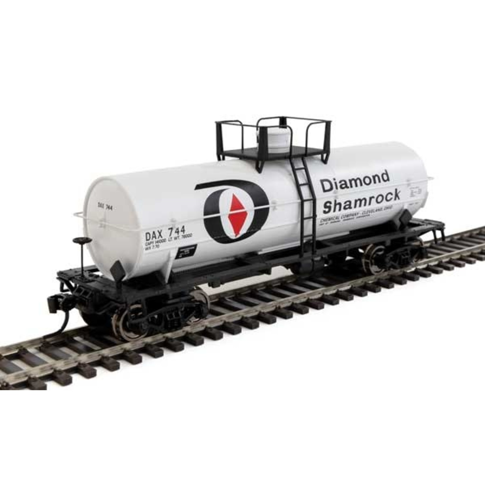 Walthers Mainline HO 36' Chemical Tank Car DAX #744